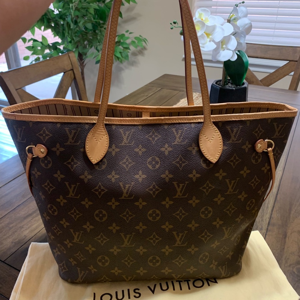 Louis Vuitton Brown Monogram Tote Bag